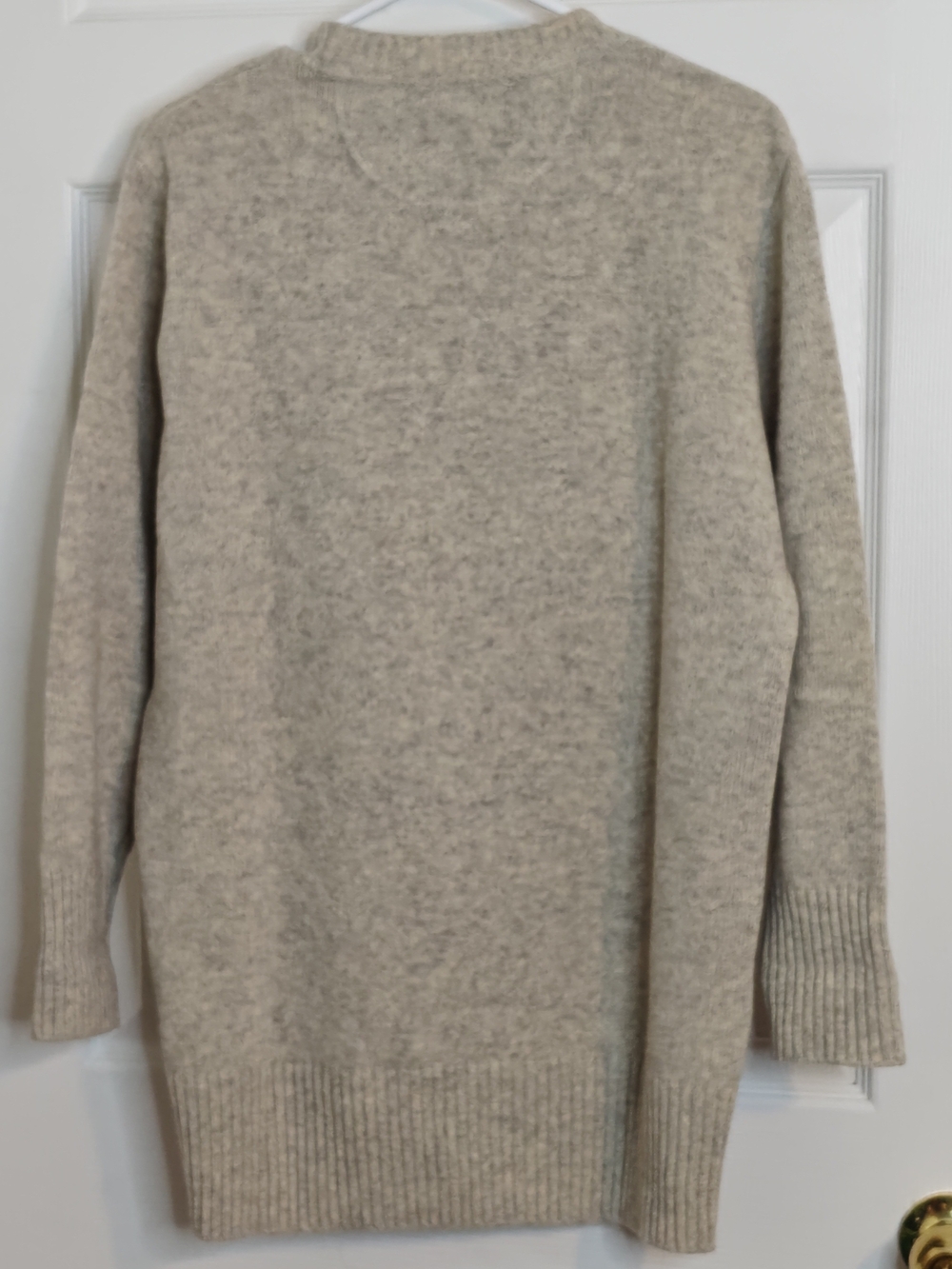 Vintage Long Sleeve Crew Neck Wool Blend Pink Panther Sweater Size 42 - Picture 4 of 13